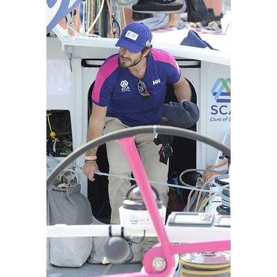 Schweden-Prinz Carl Philip beim Volvo Ocean Race