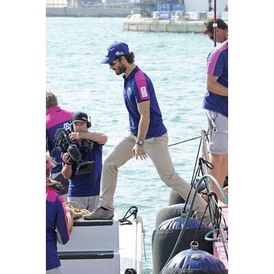 Schweden-Prinz Carl Philip beim Volvo Ocean Race