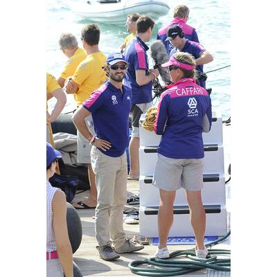 Schweden-Prinz Carl Philip beim Volvo Ocean Race