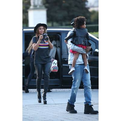 Beyoncé: Mit Jay Z und Blue Ivy zum Sightseeing in Paris