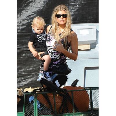 Stars auf der Kürbisjagd