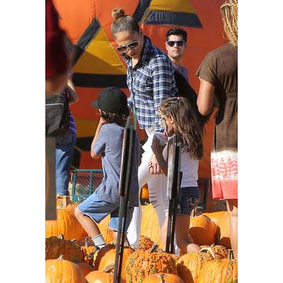 Stars auf der Kürbisjagd