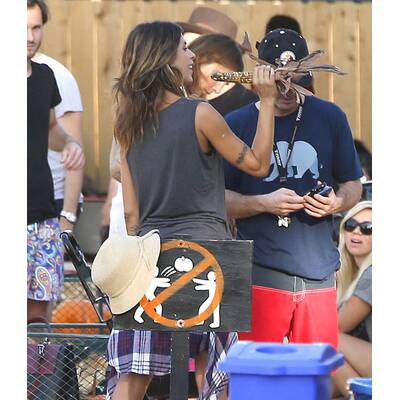 Stars auf der Kürbisjagd