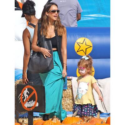 Stars auf der Kürbisjagd