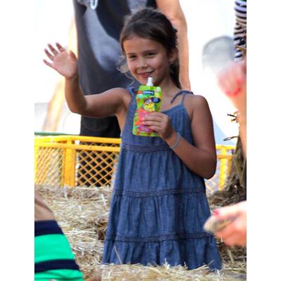 Stars auf der Kürbisjagd