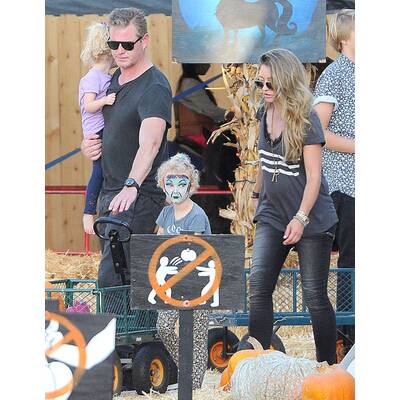 Stars auf der Kürbisjagd