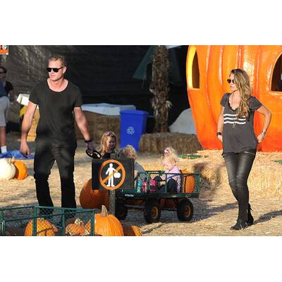 Stars auf der Kürbisjagd