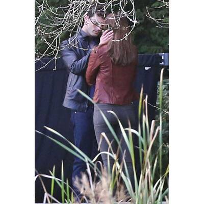 Erster Filmkuss am Set von 