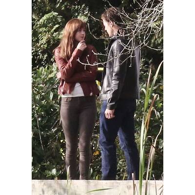 Erster Filmkuss am Set von 