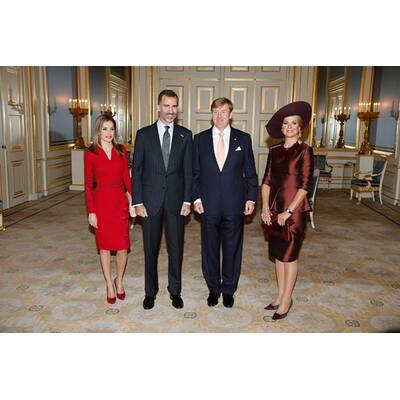 Das niederländische Königspaar zu Besuch in Spanien