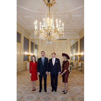 Das niederländische Königspaar zu Besuch in Spanien