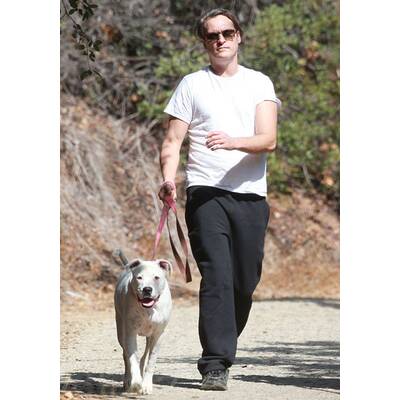 Joaquin Phoenix unterwegs mit seinem besten Freund