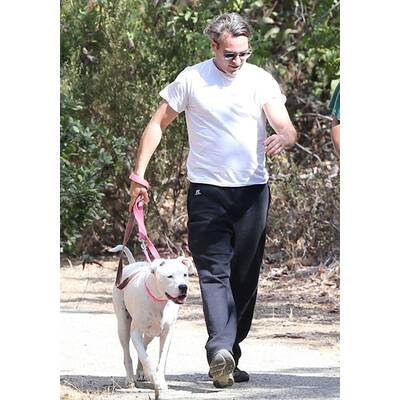 Joaquin Phoenix unterwegs mit seinem besten Freund