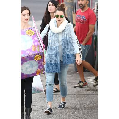 Jessica Biel mit sehr verdächtigem Bäuchlein