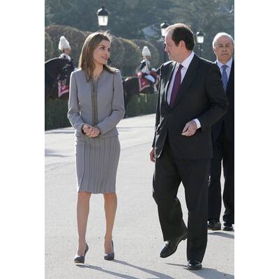 Königin Letizia & Felipe empfangen Präsidenten von Chile