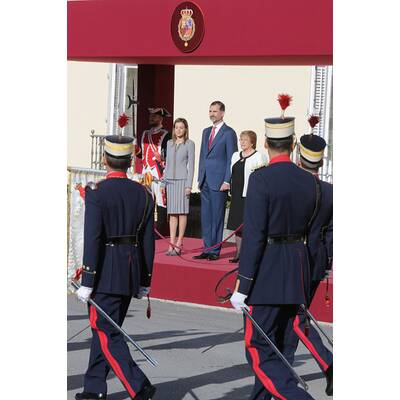 Königin Letizia & Felipe empfangen Präsidenten von Chile