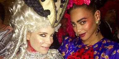 Beyonce und Sylvie Meis