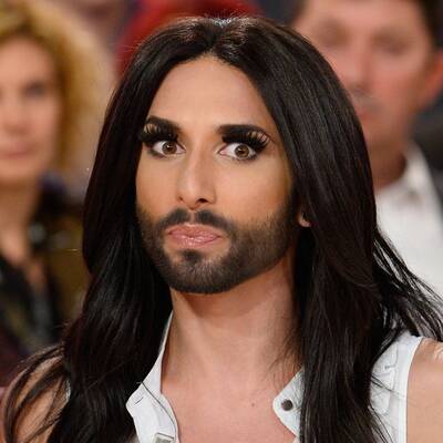Conchita Wurst zeigte viele Gesichter