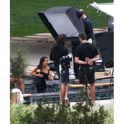 Salma Hayek zeigt vollen Einsatz