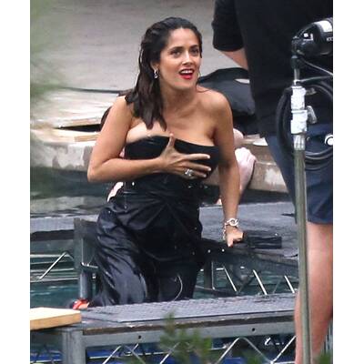 Salma Hayek zeigt vollen Einsatz