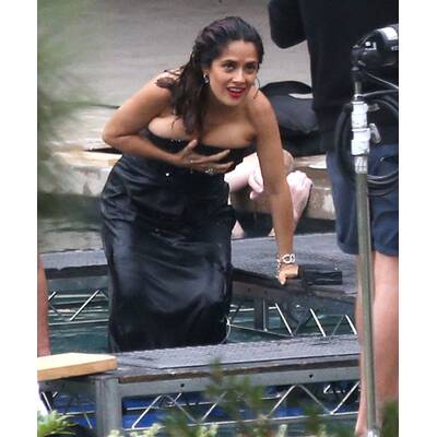 Salma Hayek zeigt vollen Einsatz