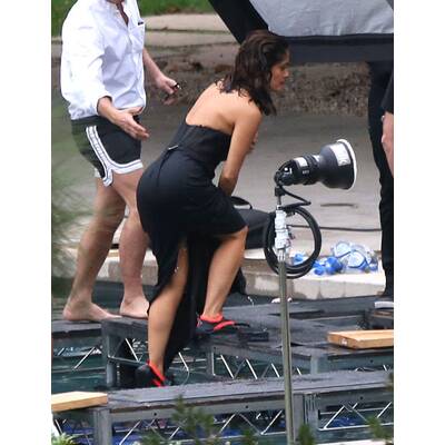 Salma Hayek zeigt vollen Einsatz