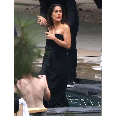 Salma Hayek zeigt vollen Einsatz
