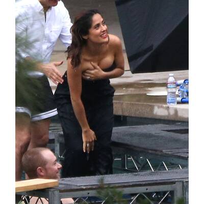 Salma Hayek zeigt vollen Einsatz