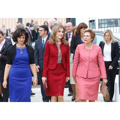 Königin Letizia bezaubert in Lissabon