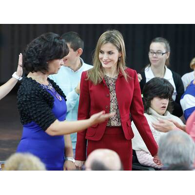 Königin Letizia bezaubert in Lissabon