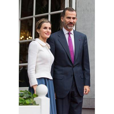 Spanisches Königspaar in Belgien