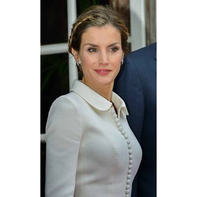 Königin Letizia zu Besuch bei Königin Mathilde in Belgien