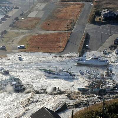 Erdbebenkatastrophe  in Japan