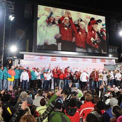 Die Ski-Austria Medaillen Party 2011