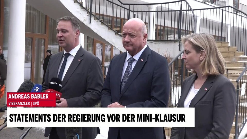 Regierungsklausur begann eine Stunde zu spät