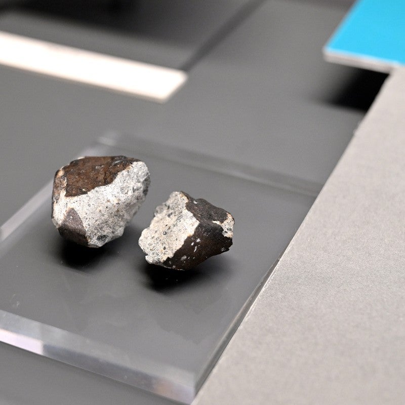 Meteorit ist im Museum gelandet