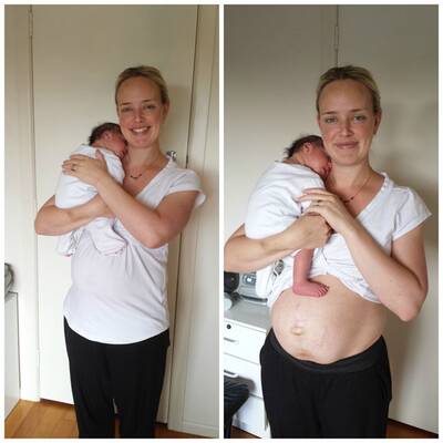 So sieht ein After-Baby-Body wirklich aus