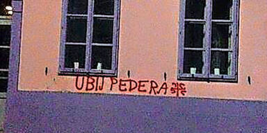 Sprayer: T&ouml;tet Schwule