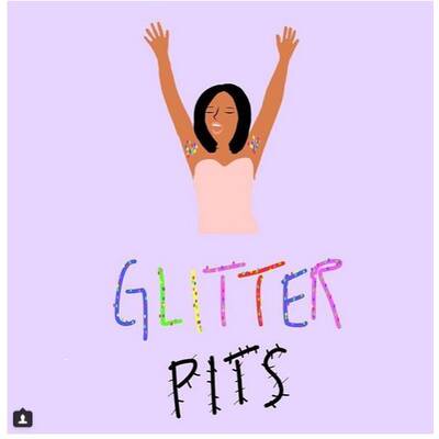 Glitzer-Achseln - Der neue Instagram Trend