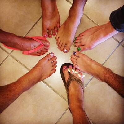 Wenn Männer wie Frauen posieren 