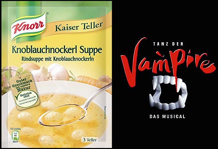 Tanz der Vampire Musical Knorr Suppe