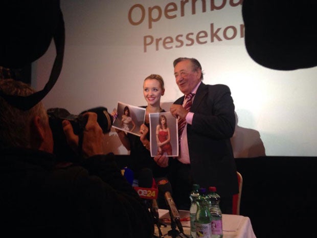 Lugner, Opernball, Pressekonferenz