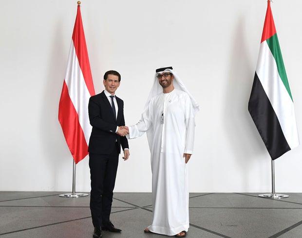 Kanzler Kurz wieder in den Vereinigten Arabischen Emiraten