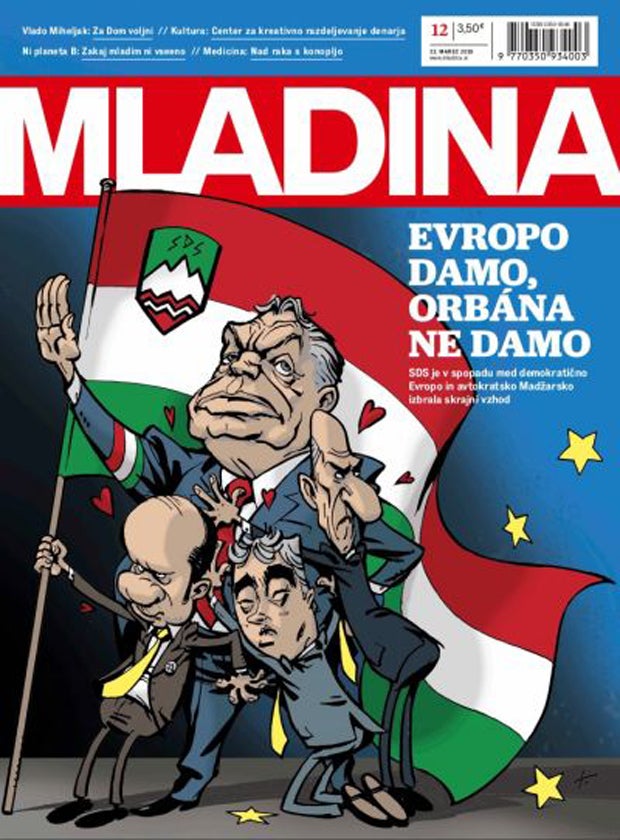 Orban-Kritik in 'Mladina': Karikaturist entschuldigt sich ironisch