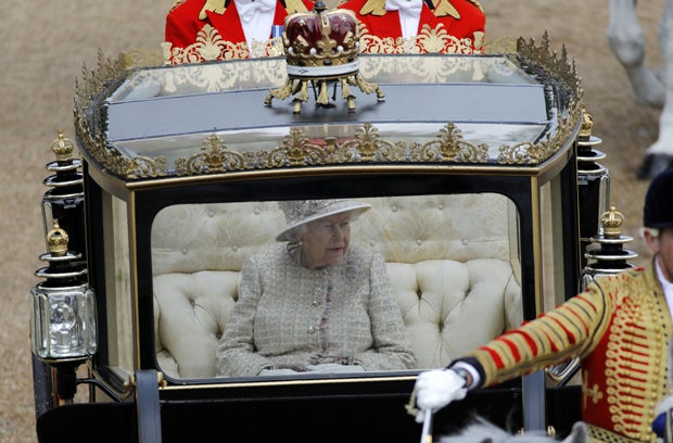 Geburtstagsparade für die Queen in London