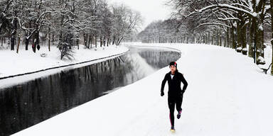 Outdoor-Training trotz klirrender Kälte