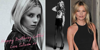 Kates kleine Schwester wird auch Mini-Model