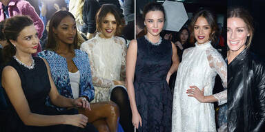 Stardichte bei H&M-Show in Paris