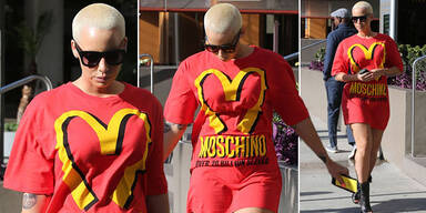 Amber Rose zeigt ihre Liebe zu Moschino