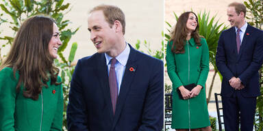 Kate & William stralen sich an